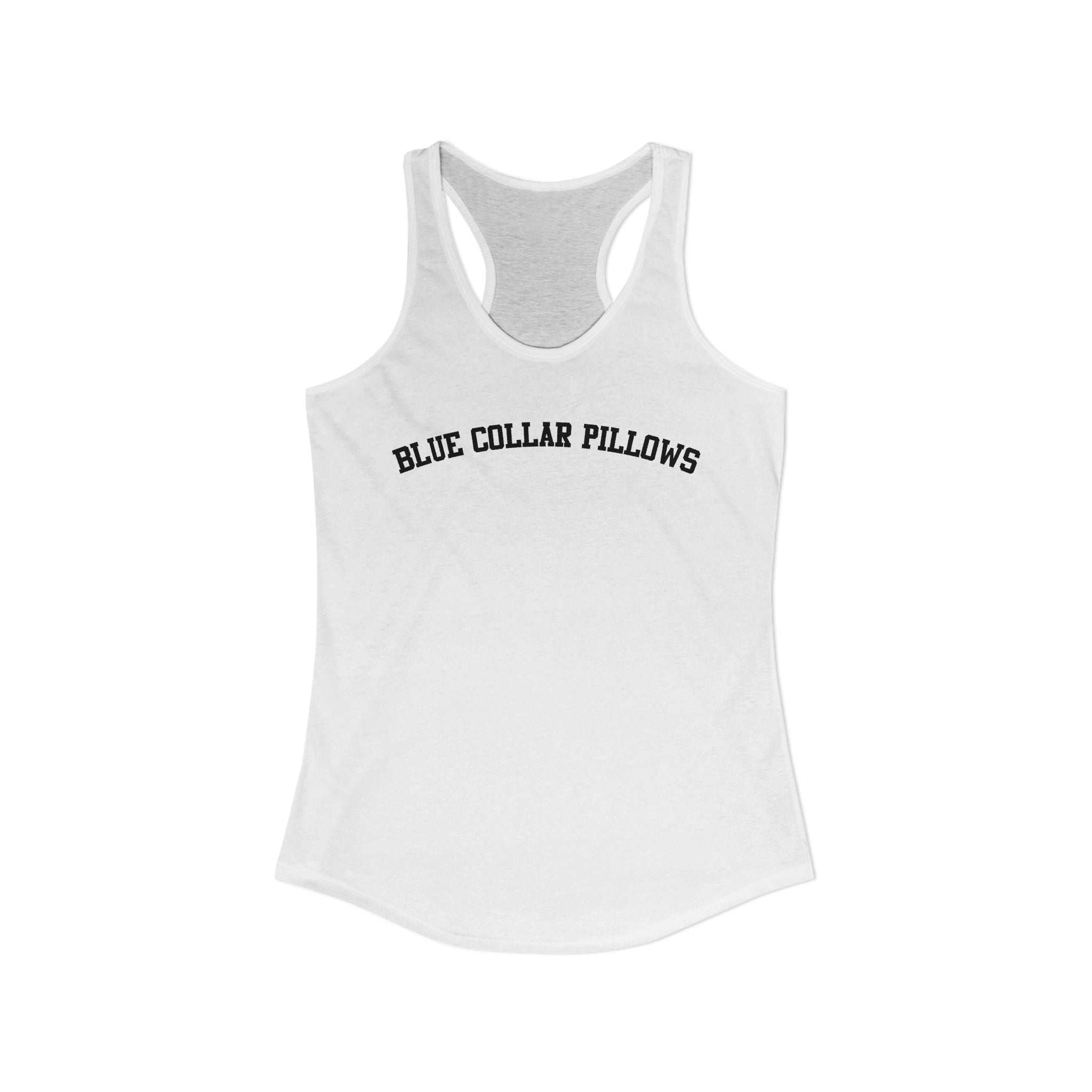 Blue Collar Pillows - Women's Racerback Tank