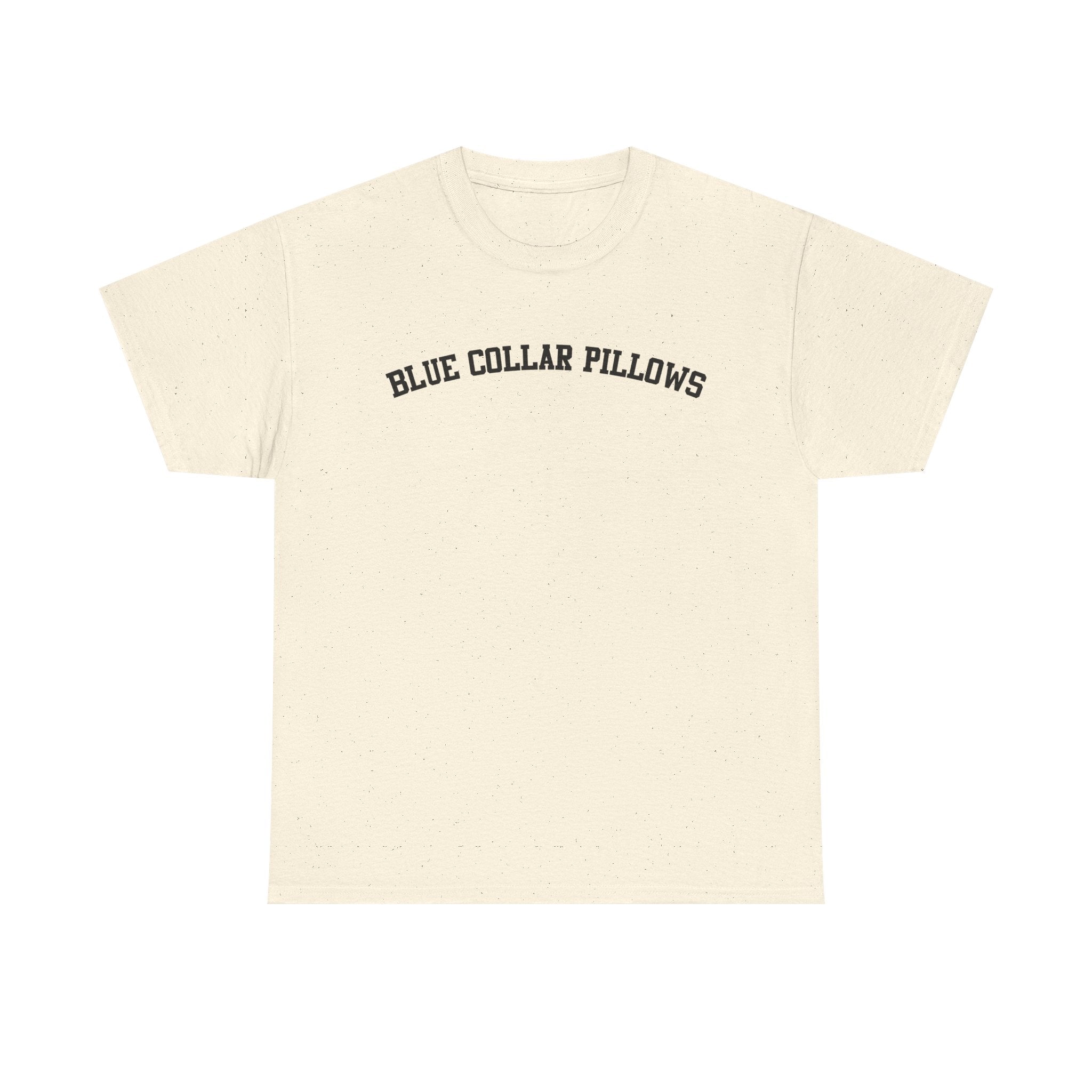 Blue Collar Pillows Tee — Vintage Workwear Graphic T-Shirt