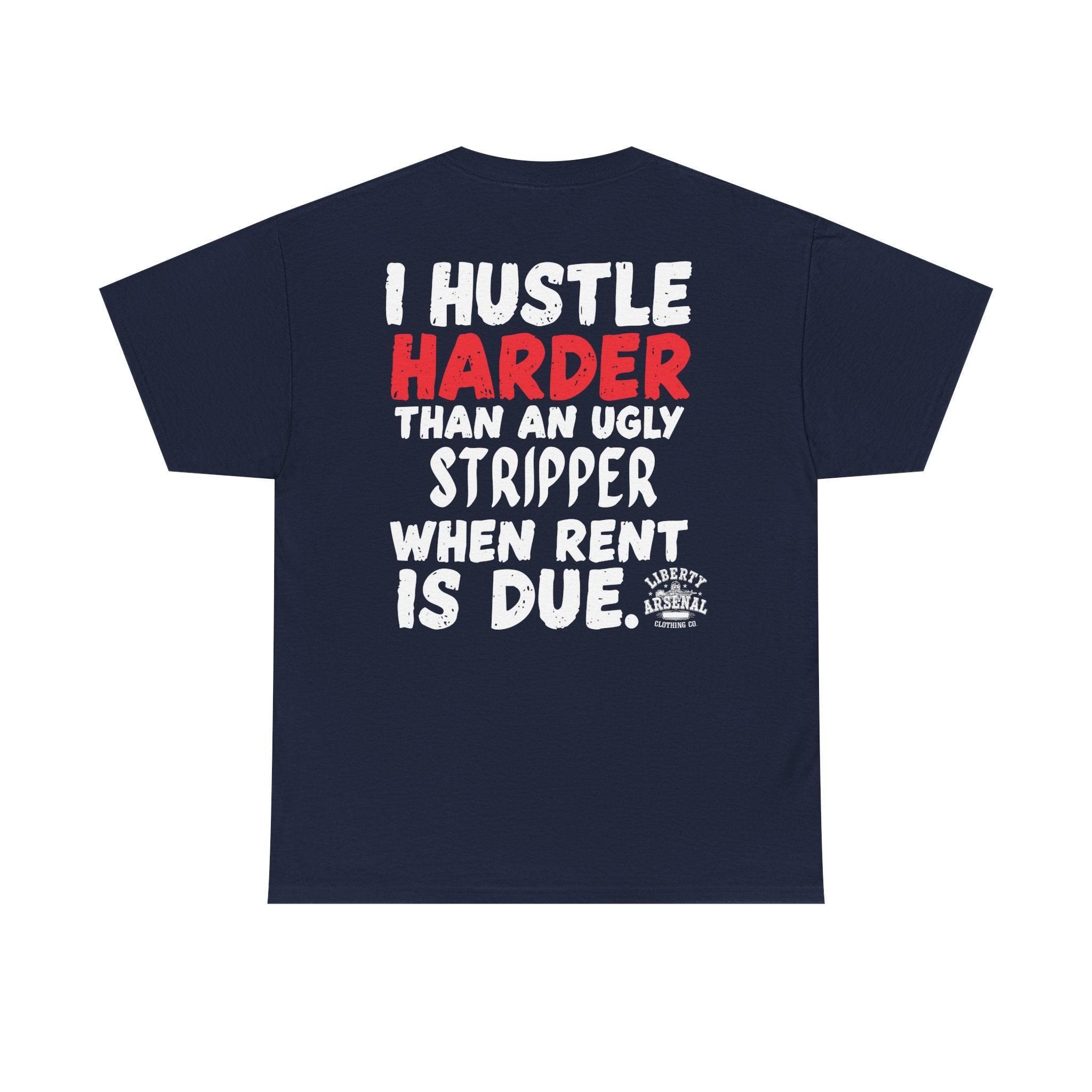 Hustle Harder — Graphic T‑Shirt