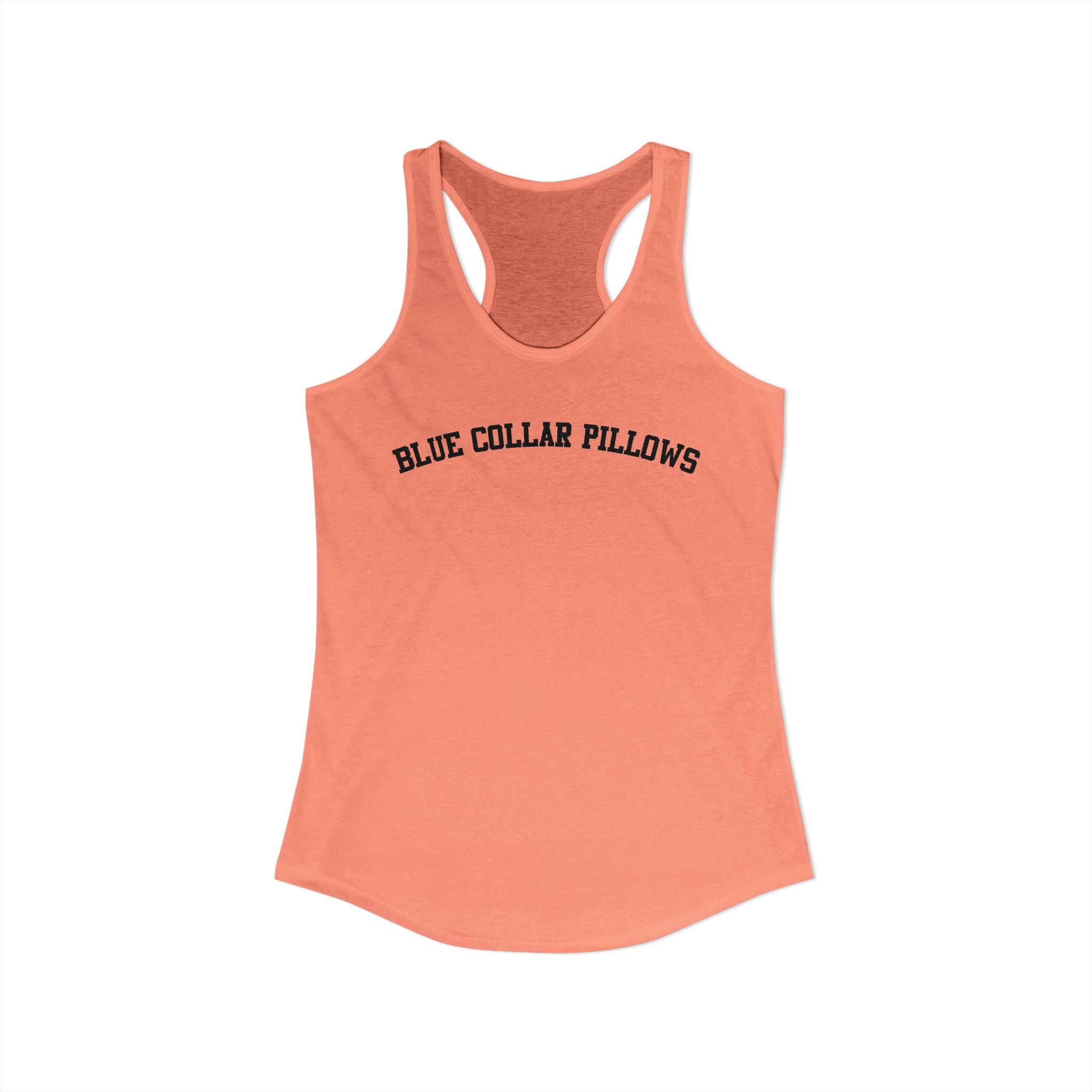 Blue Collar Pillows - Women's Racerback Tank