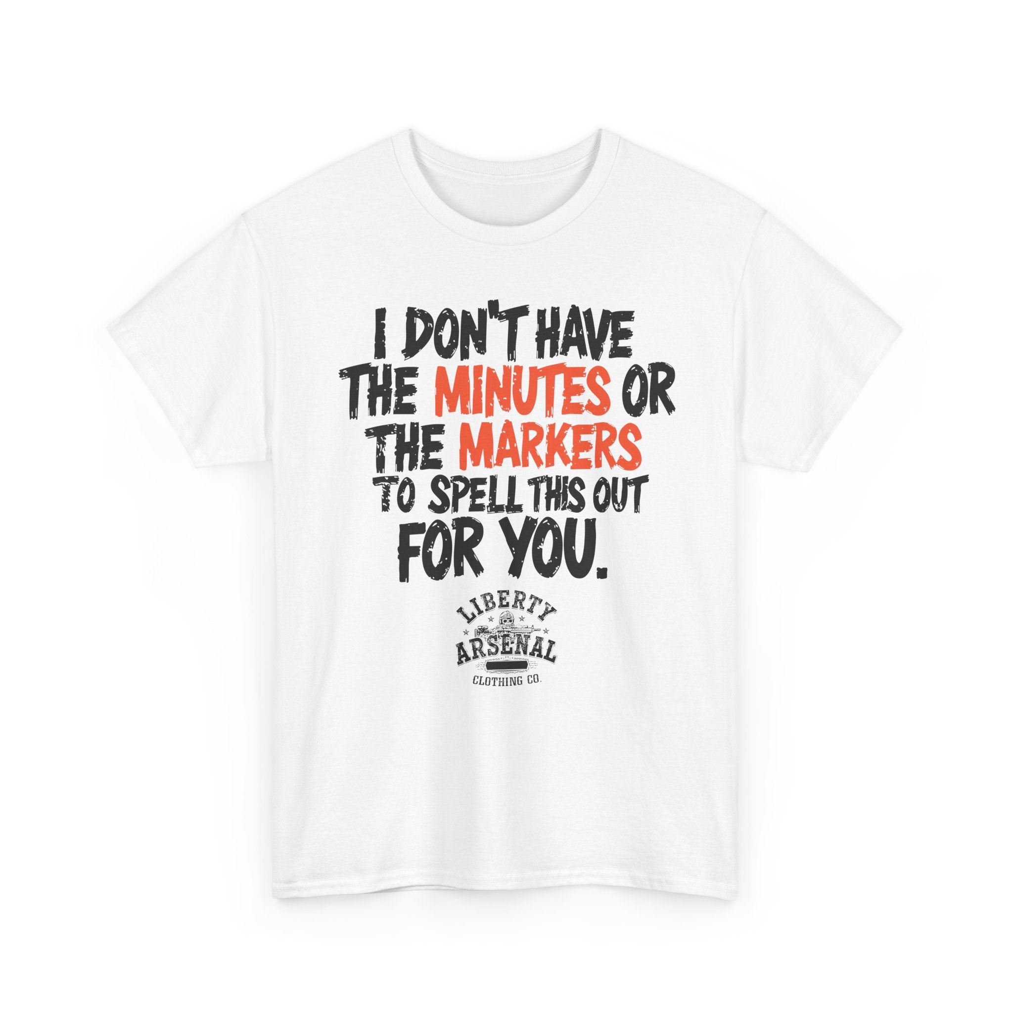 Minutes or Markers - Graphic Shirt