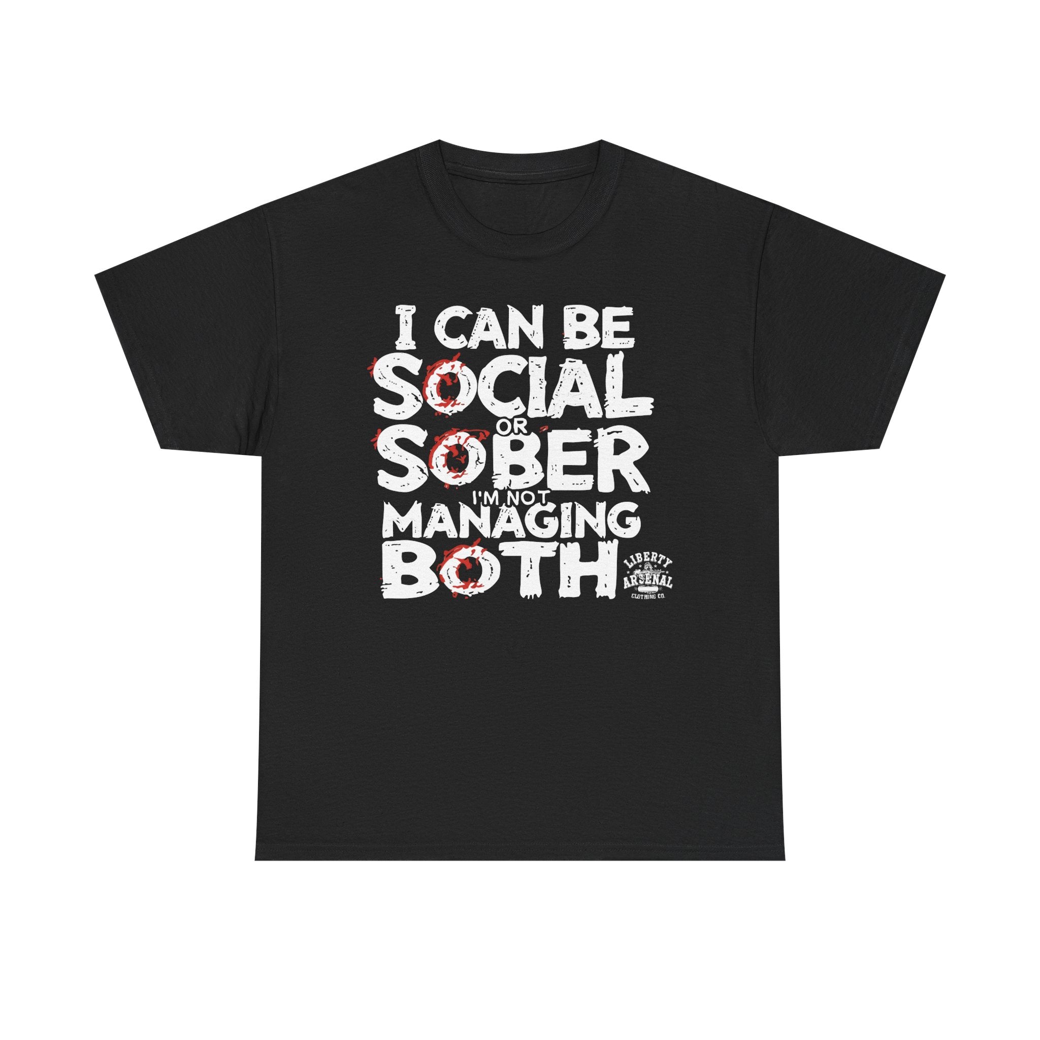 Social or Sober - Funny Recovery Shirt