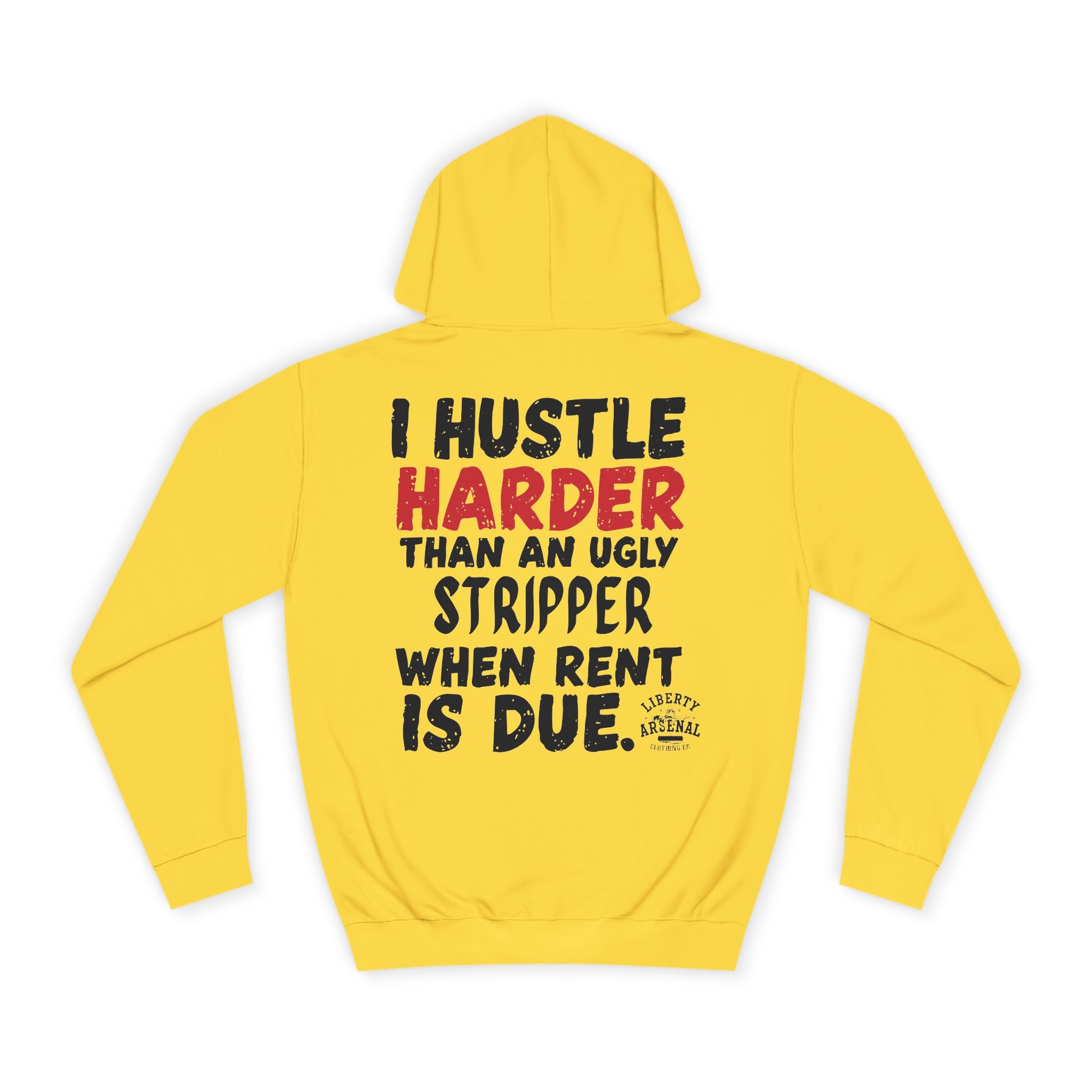 Hustle Harder - Hooded Sweatshirt