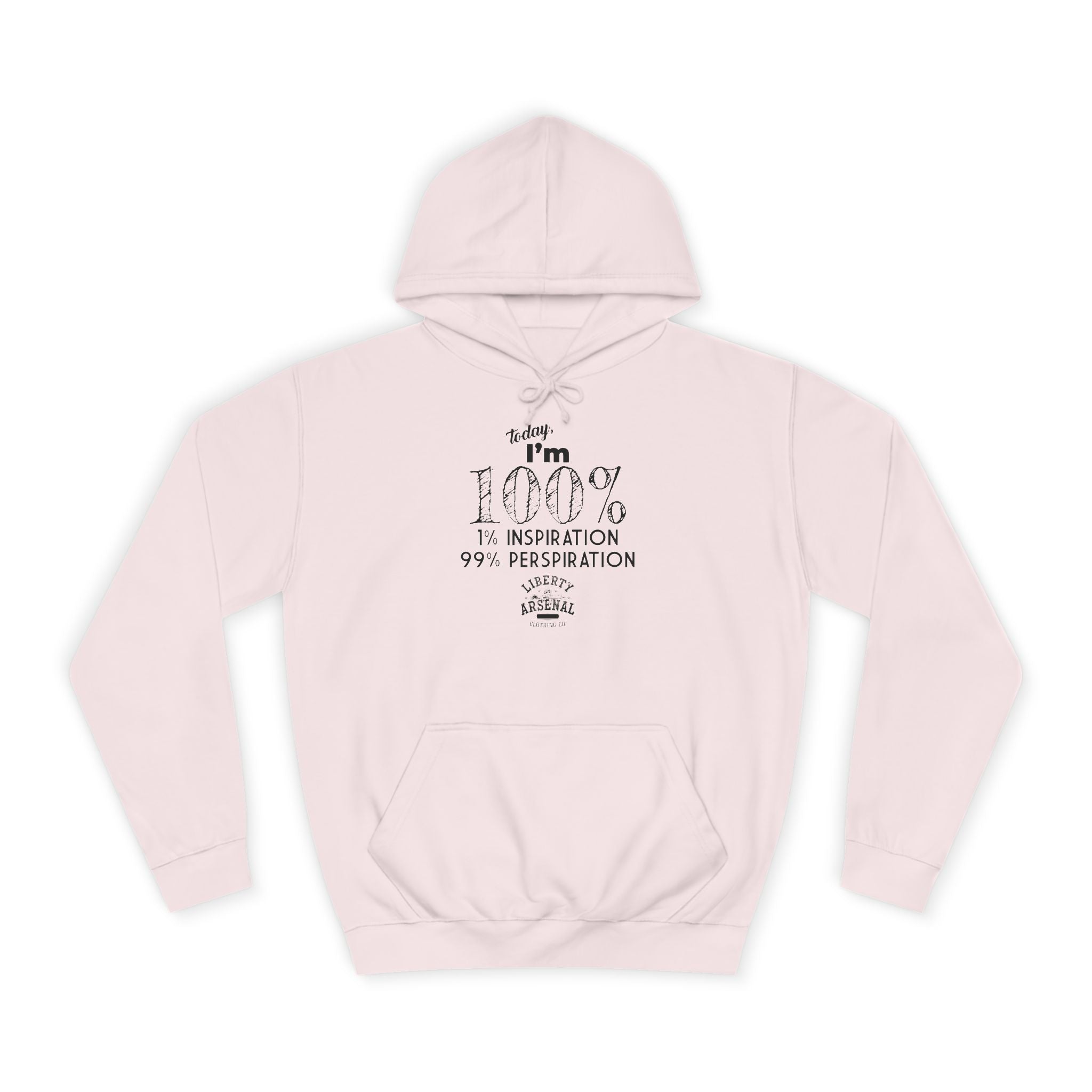 Funny Inspirational Quote -  Minimalist Hoodie