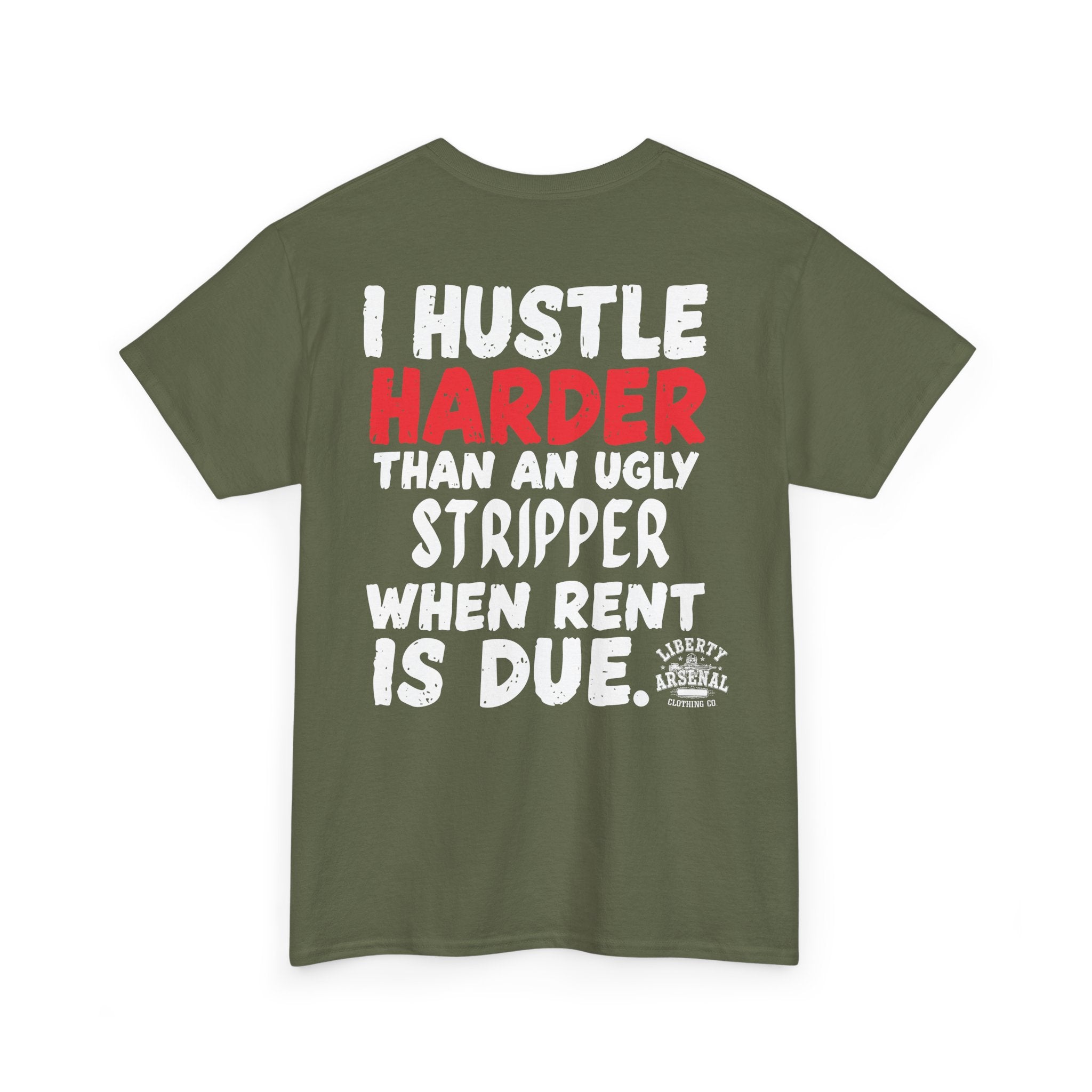 Hustle Harder — Graphic T‑Shirt
