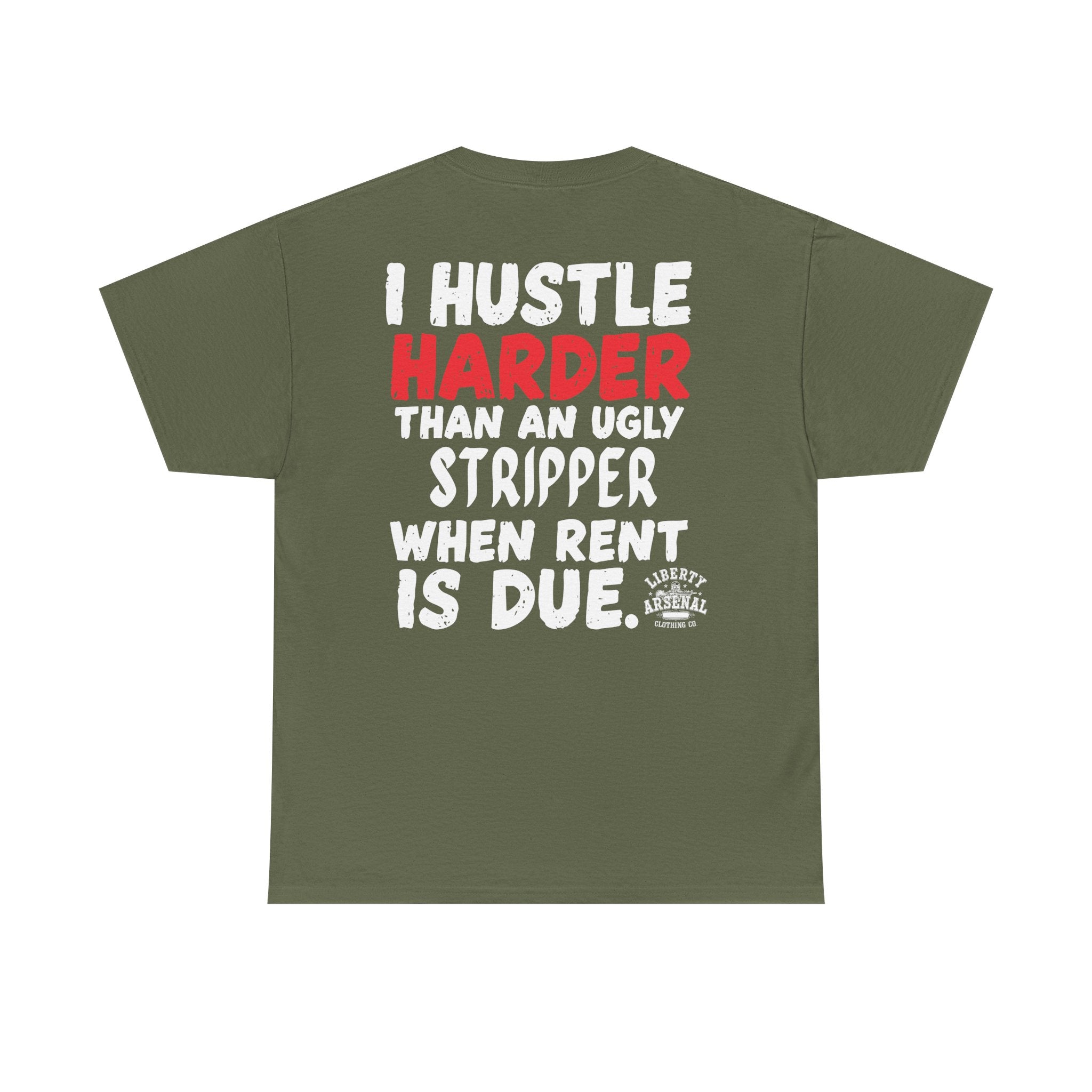 Hustle Harder — Graphic T‑Shirt