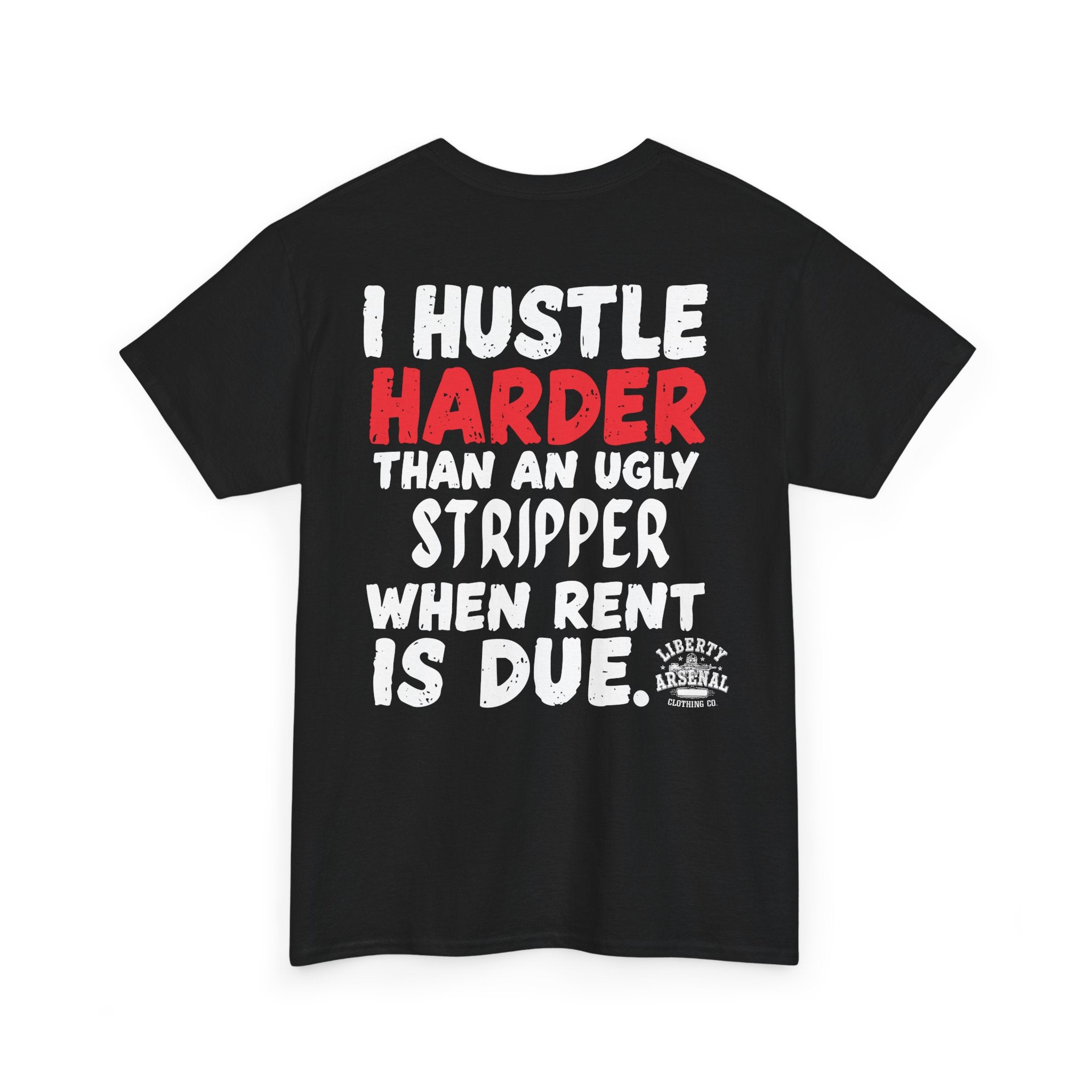 Hustle Harder — Graphic T‑Shirt
