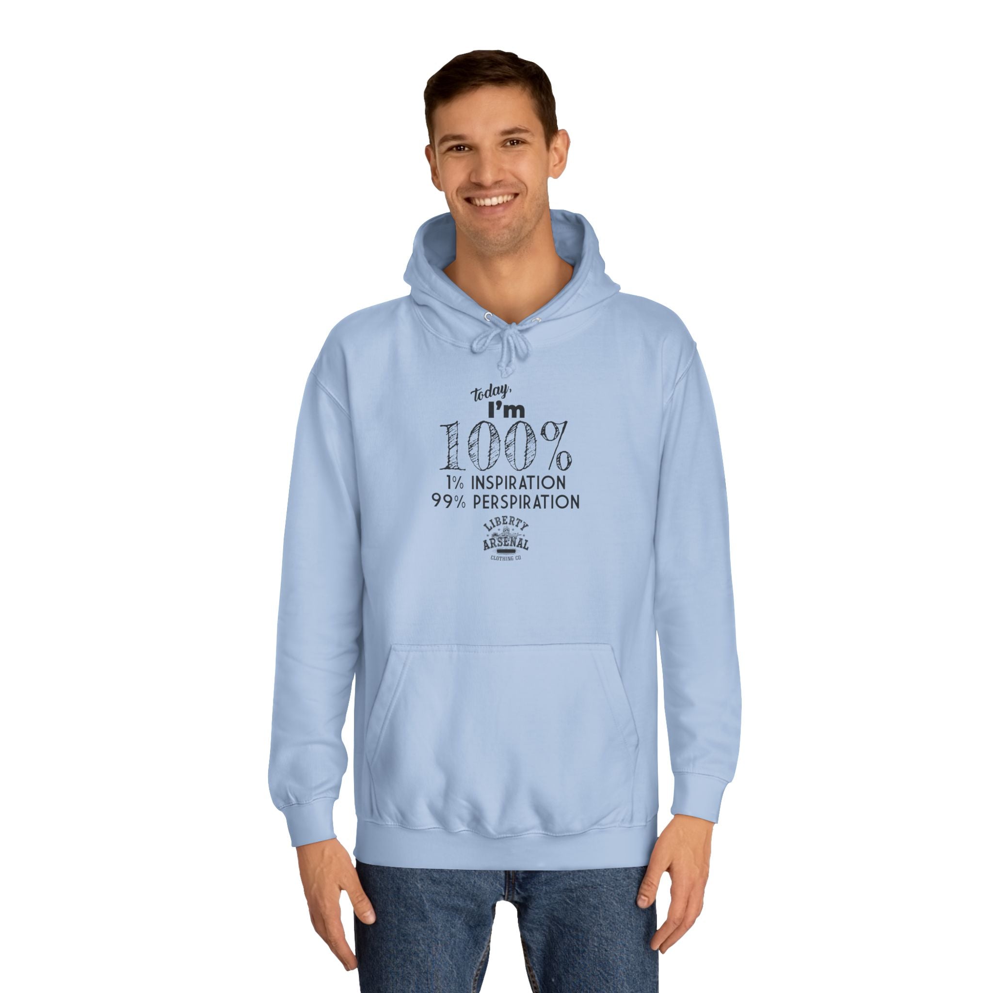Funny Inspirational Quote -  Minimalist Hoodie