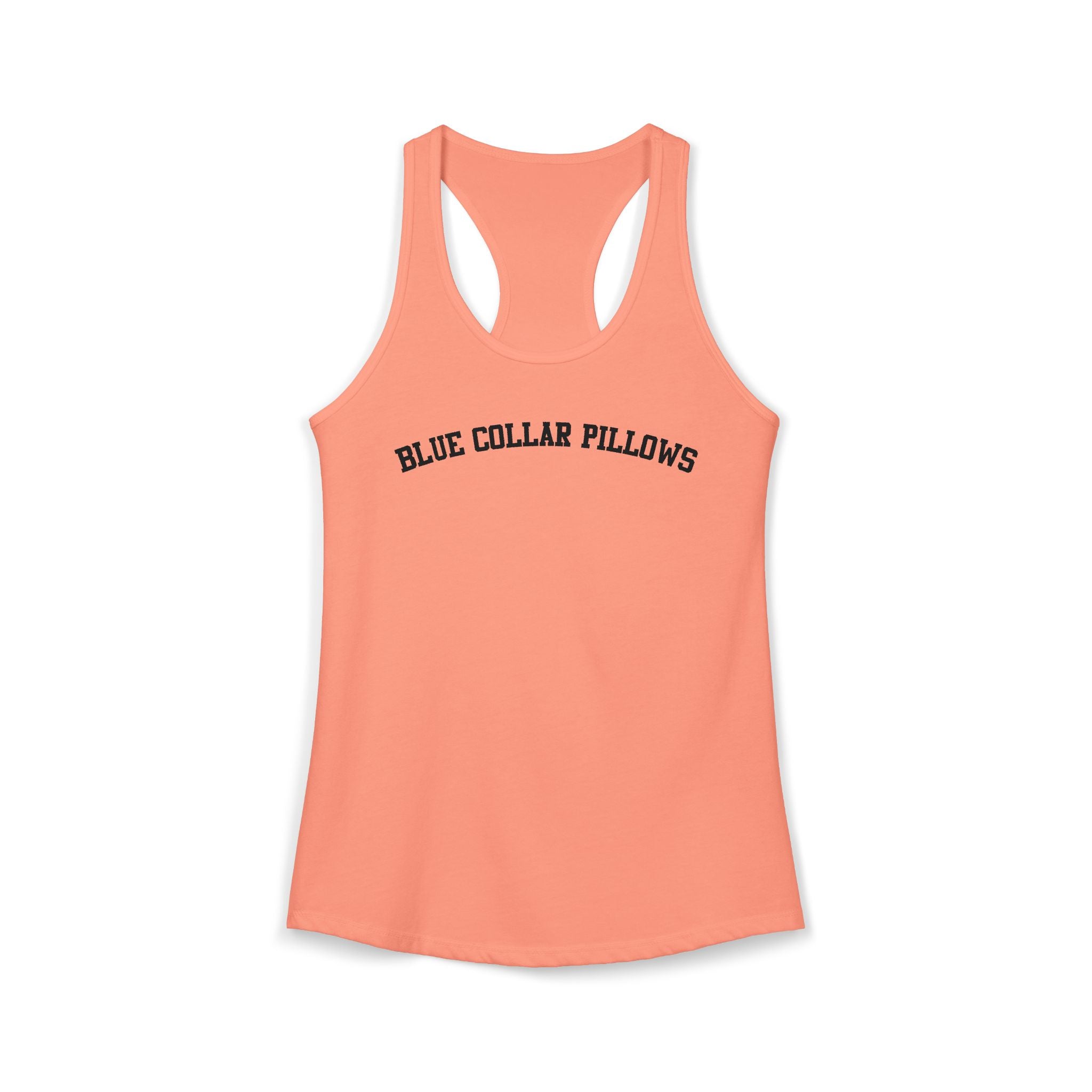 Blue Collar Pillows - Women's Racerback Tank