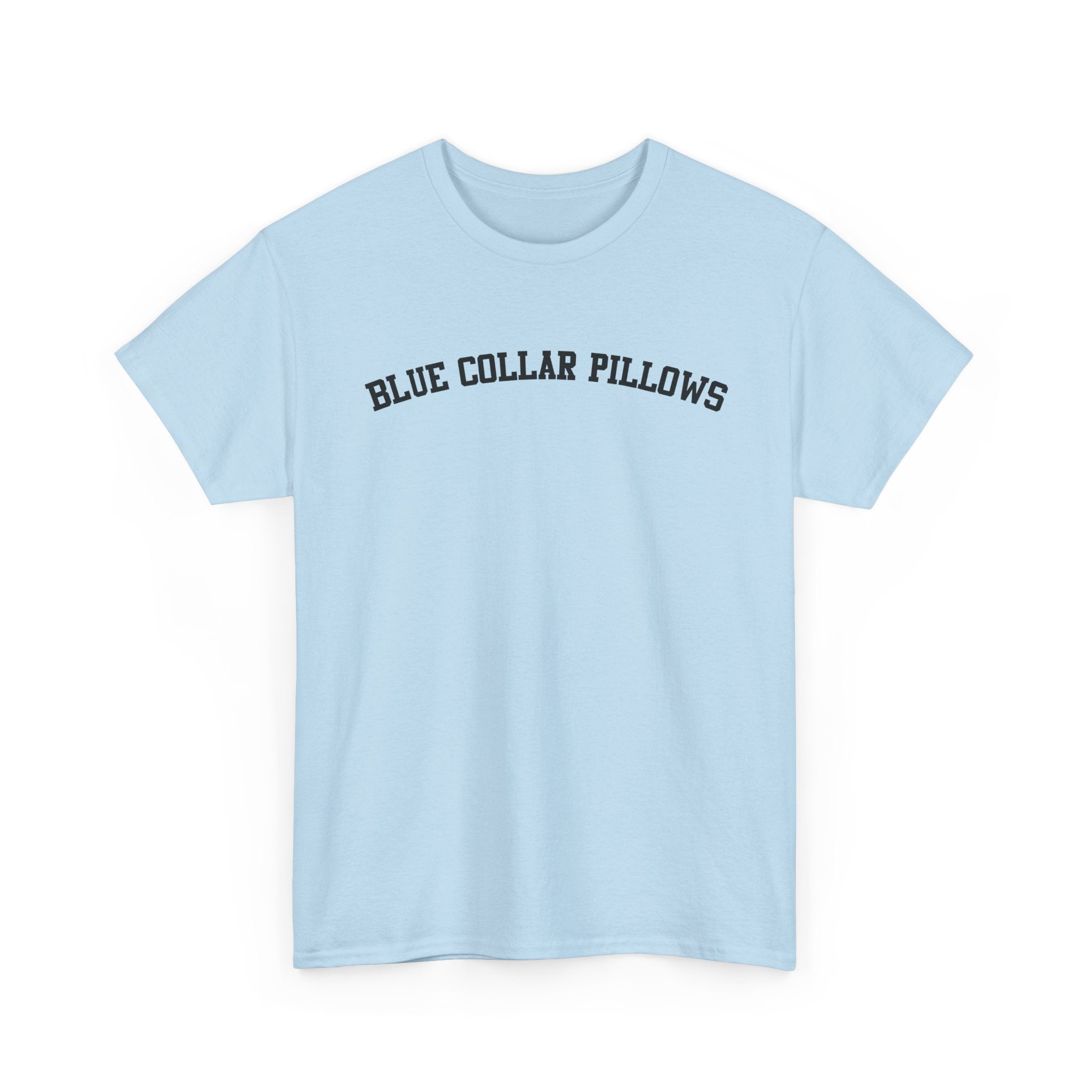 Blue Collar Pillows Tee — Vintage Workwear Graphic T-Shirt
