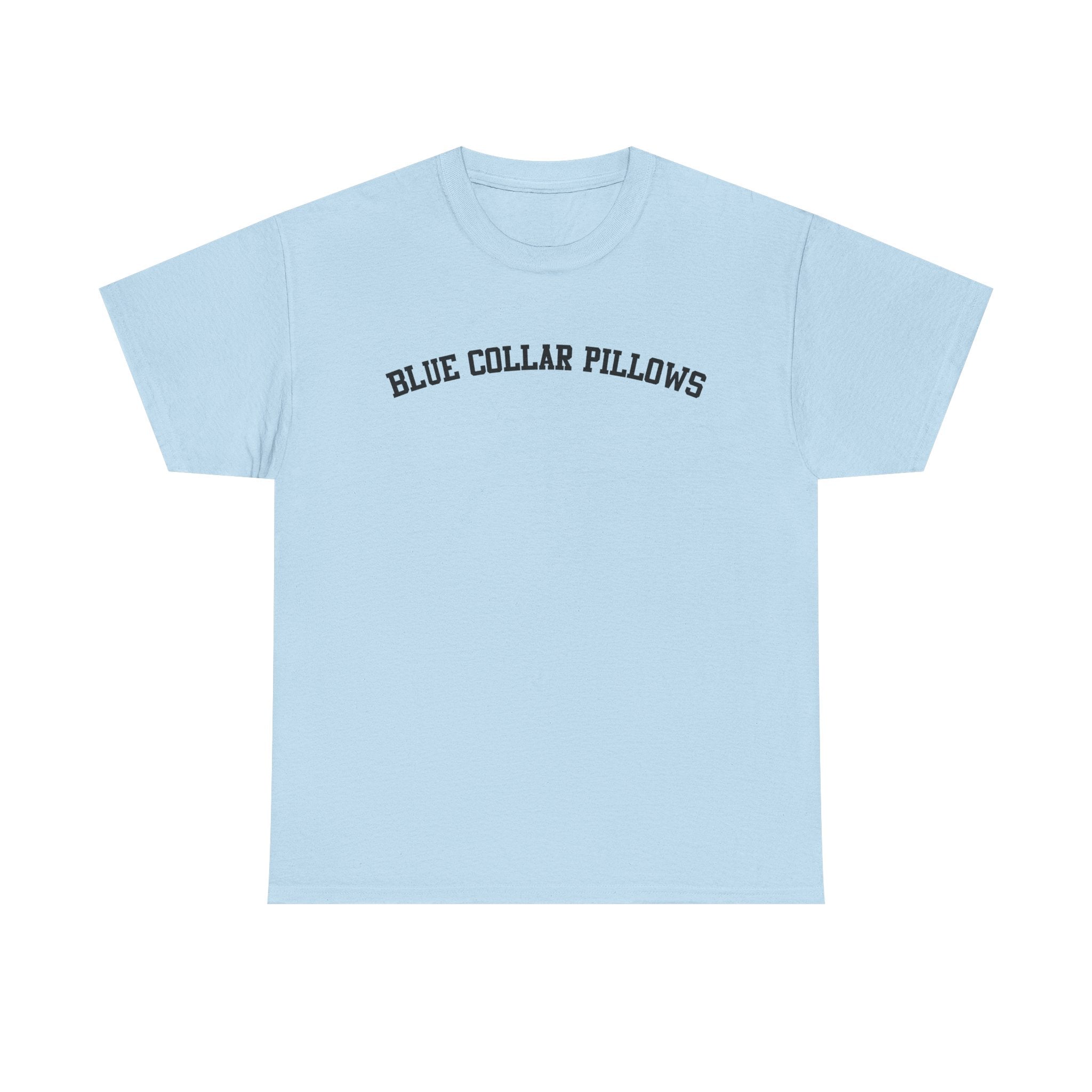 Blue Collar Pillows Tee — Vintage Workwear Graphic T-Shirt