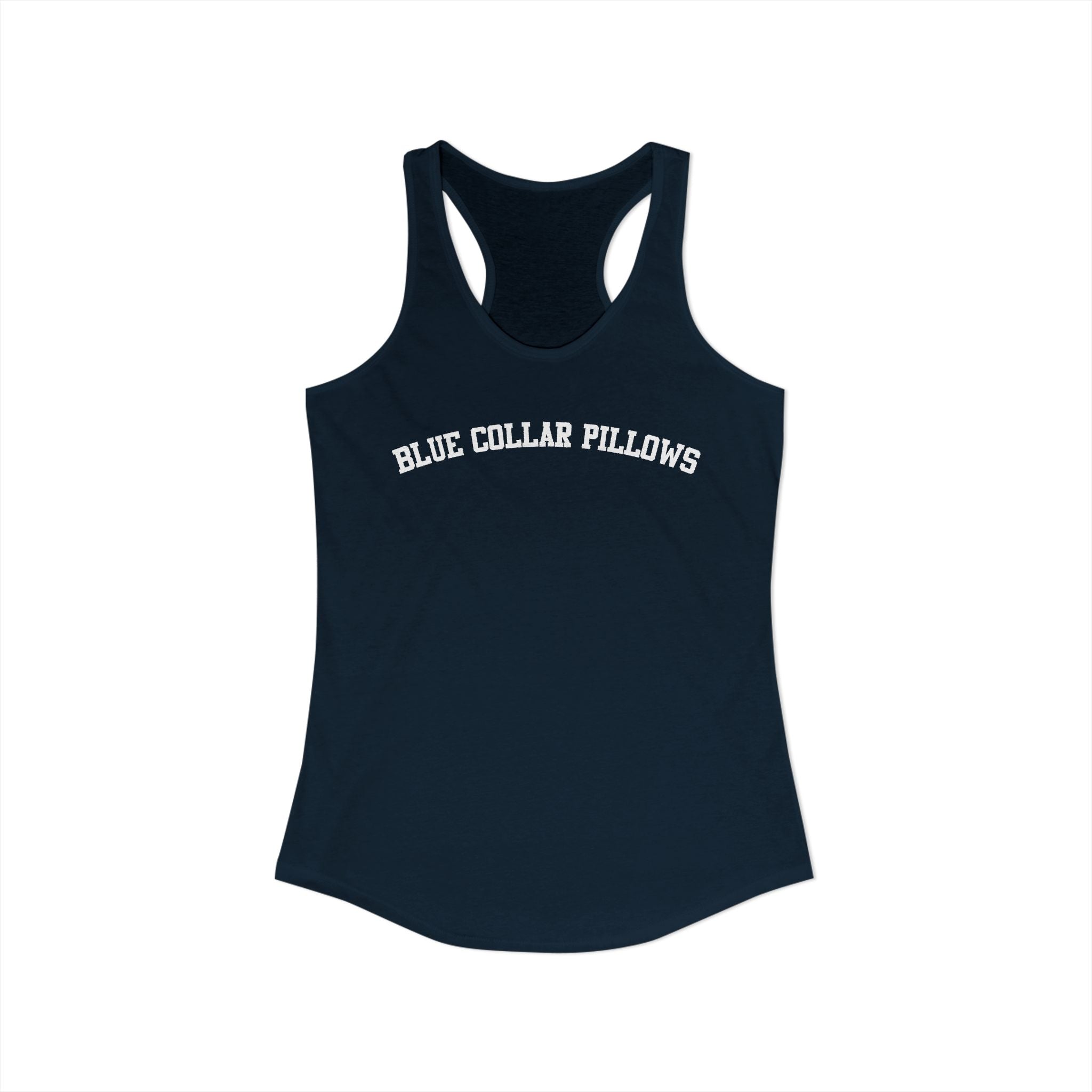 Blue Collar Pillows - Women's Racerback Tank