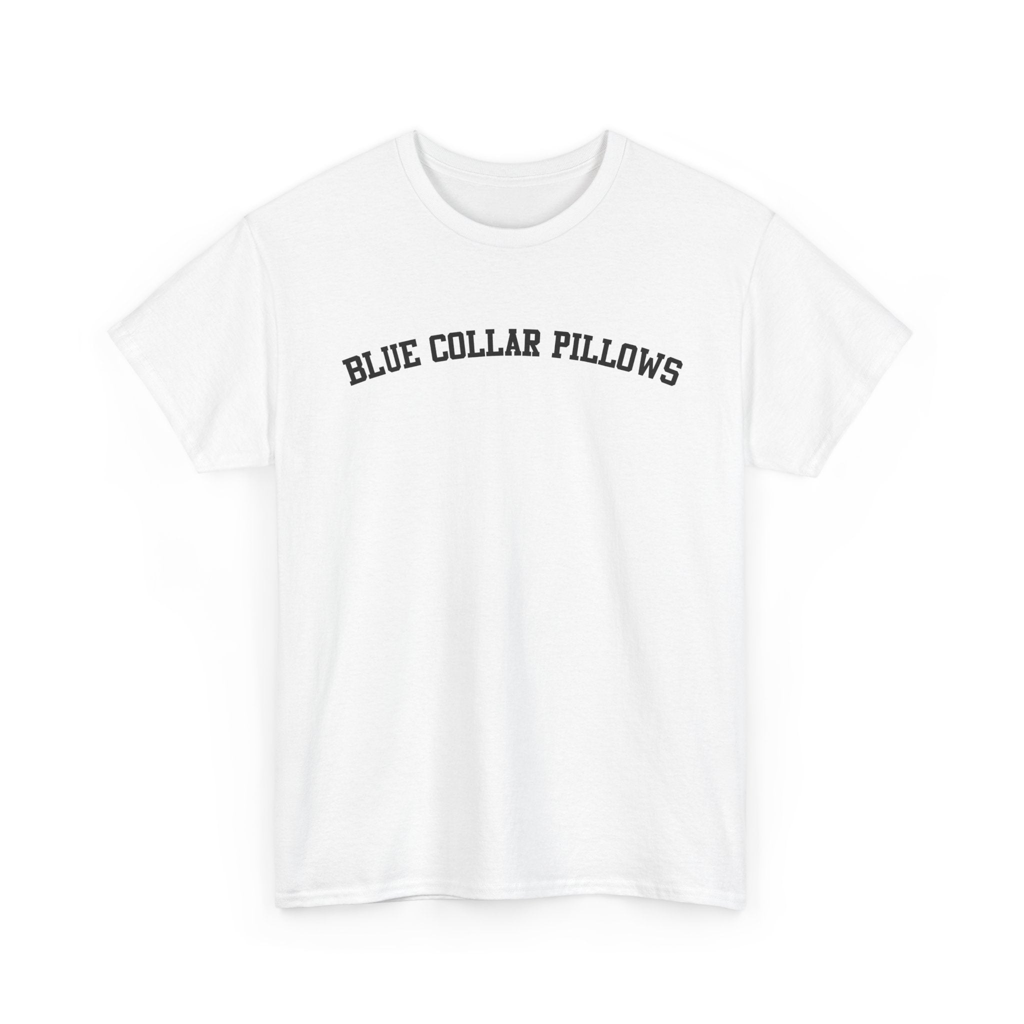 Blue Collar Pillows Tee — Vintage Workwear Graphic T-Shirt