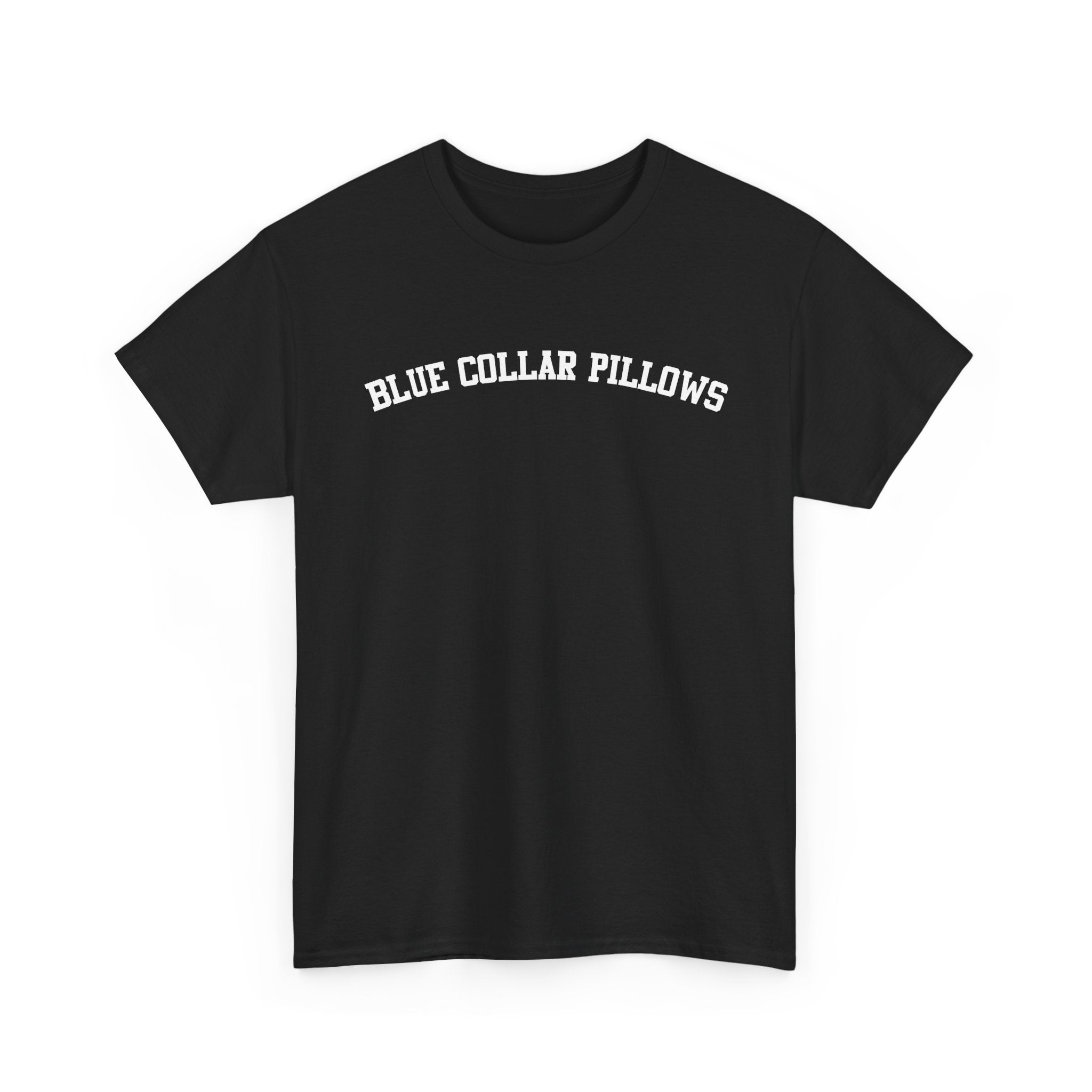 Blue Collar Pillows Tee — Vintage Workwear Graphic T-Shirt