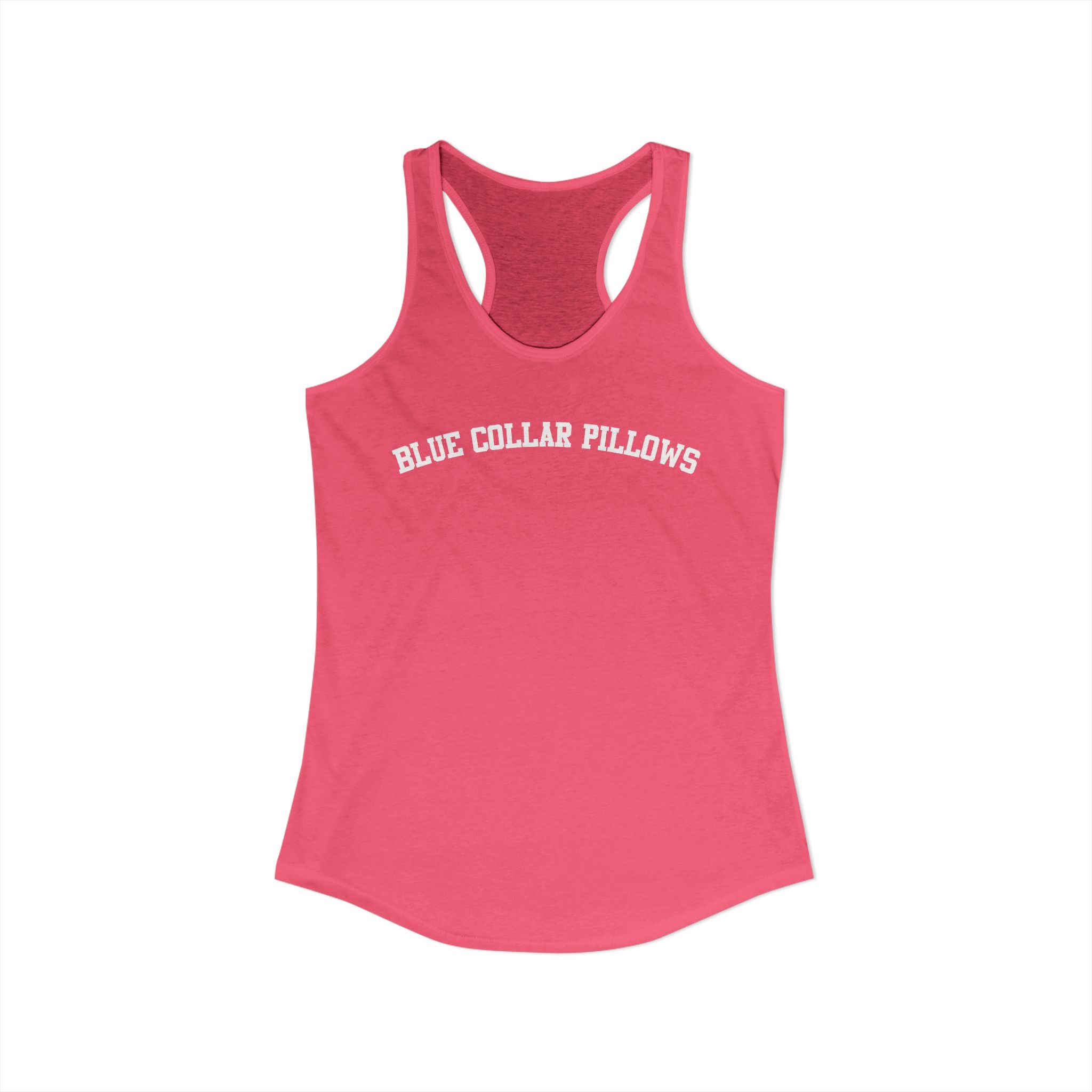 Blue Collar Pillows - Women's Racerback Tank