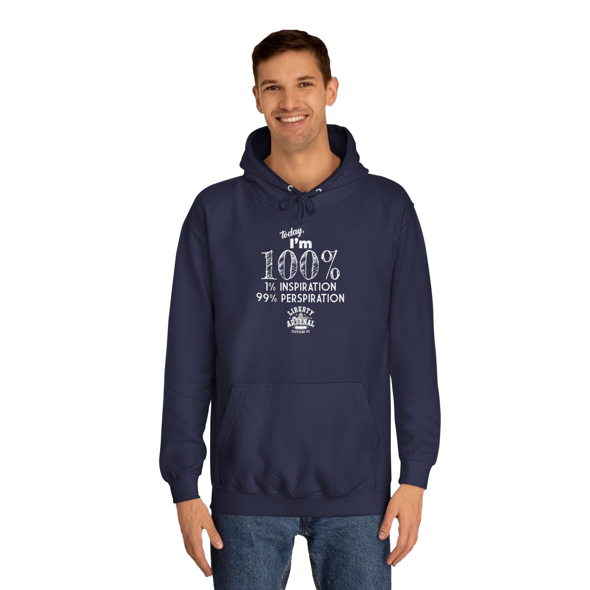 Funny Inspirational Quote -  Minimalist Hoodie