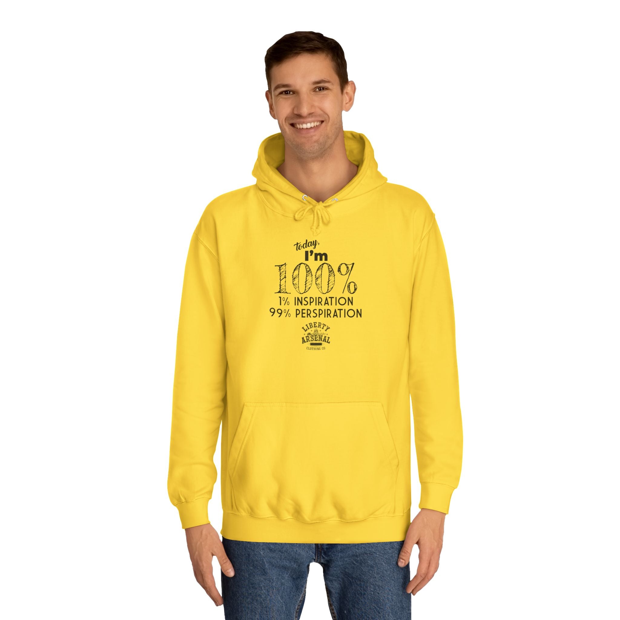 Funny Inspirational Quote -  Minimalist Hoodie