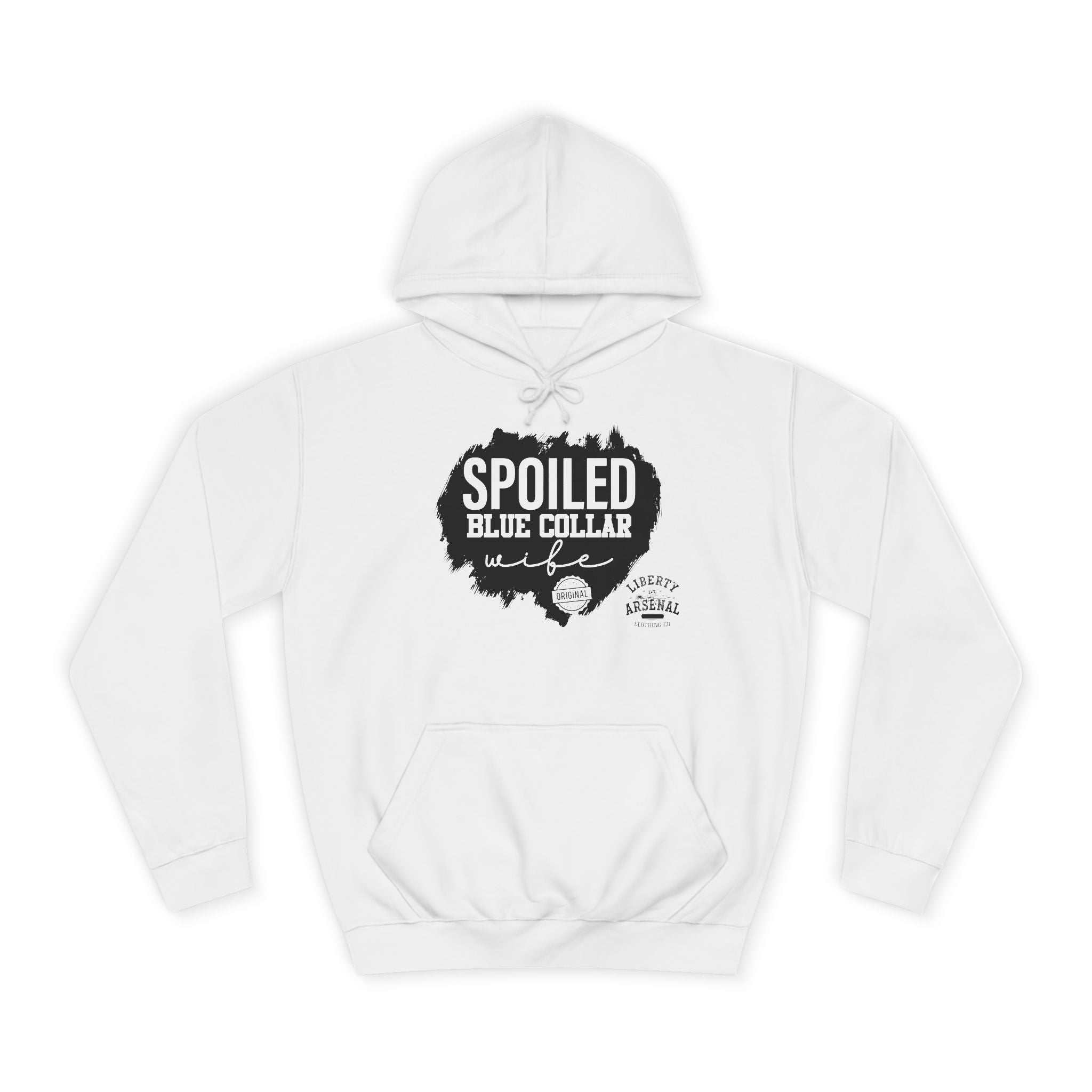 Spoiled Blue Collar Wife - Pullover Hoodie