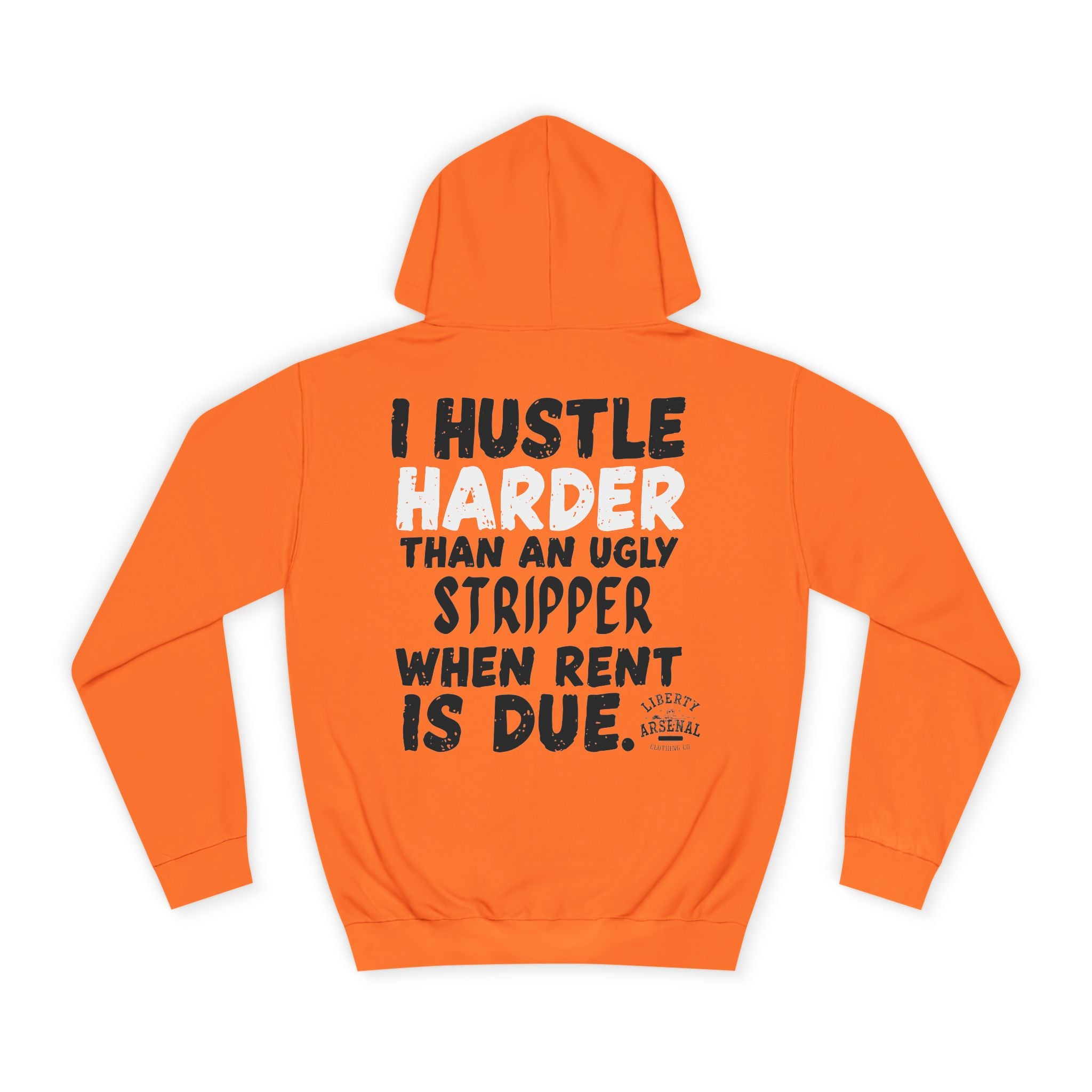 Hustle Harder - Hooded Sweatshirt