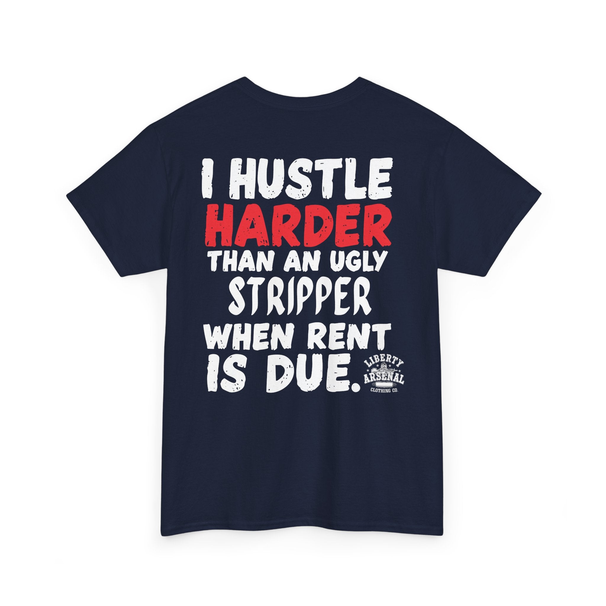 Hustle Harder — Graphic T‑Shirt