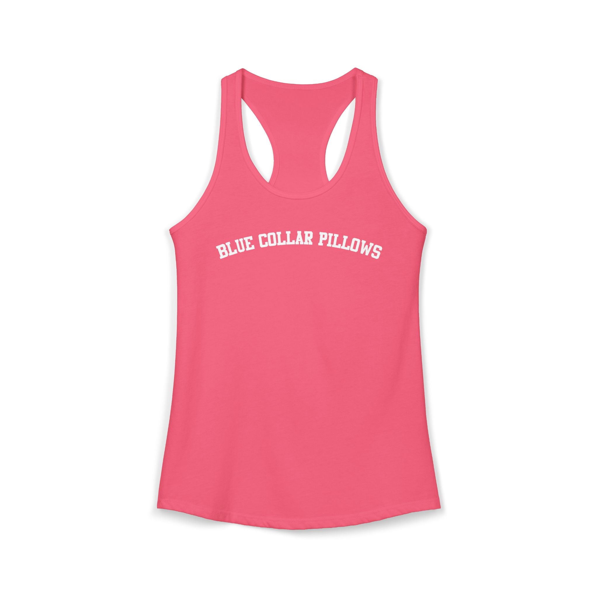 Blue Collar Pillows - Women's Racerback Tank