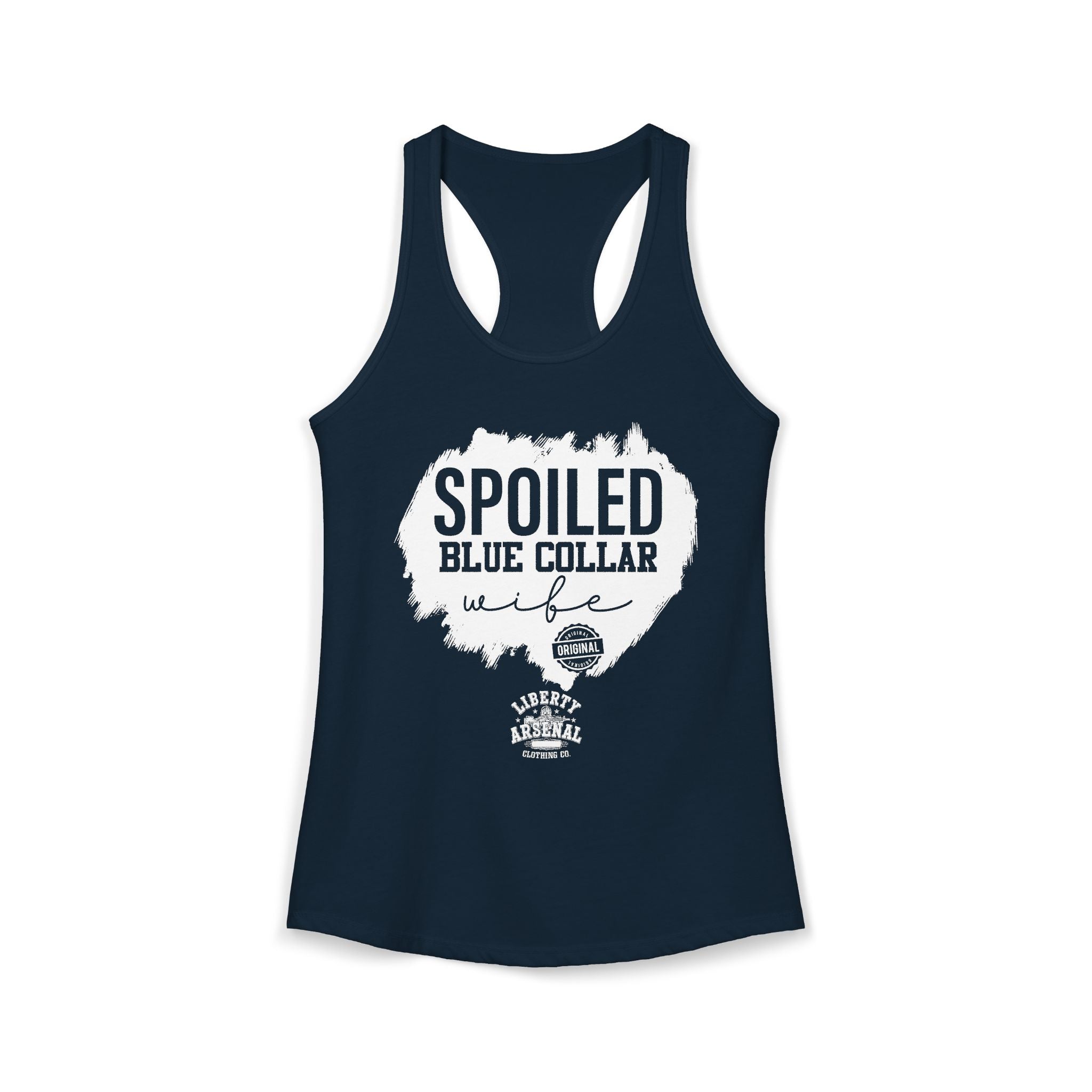 Blue Collar Wife - Women's Racerback Tank