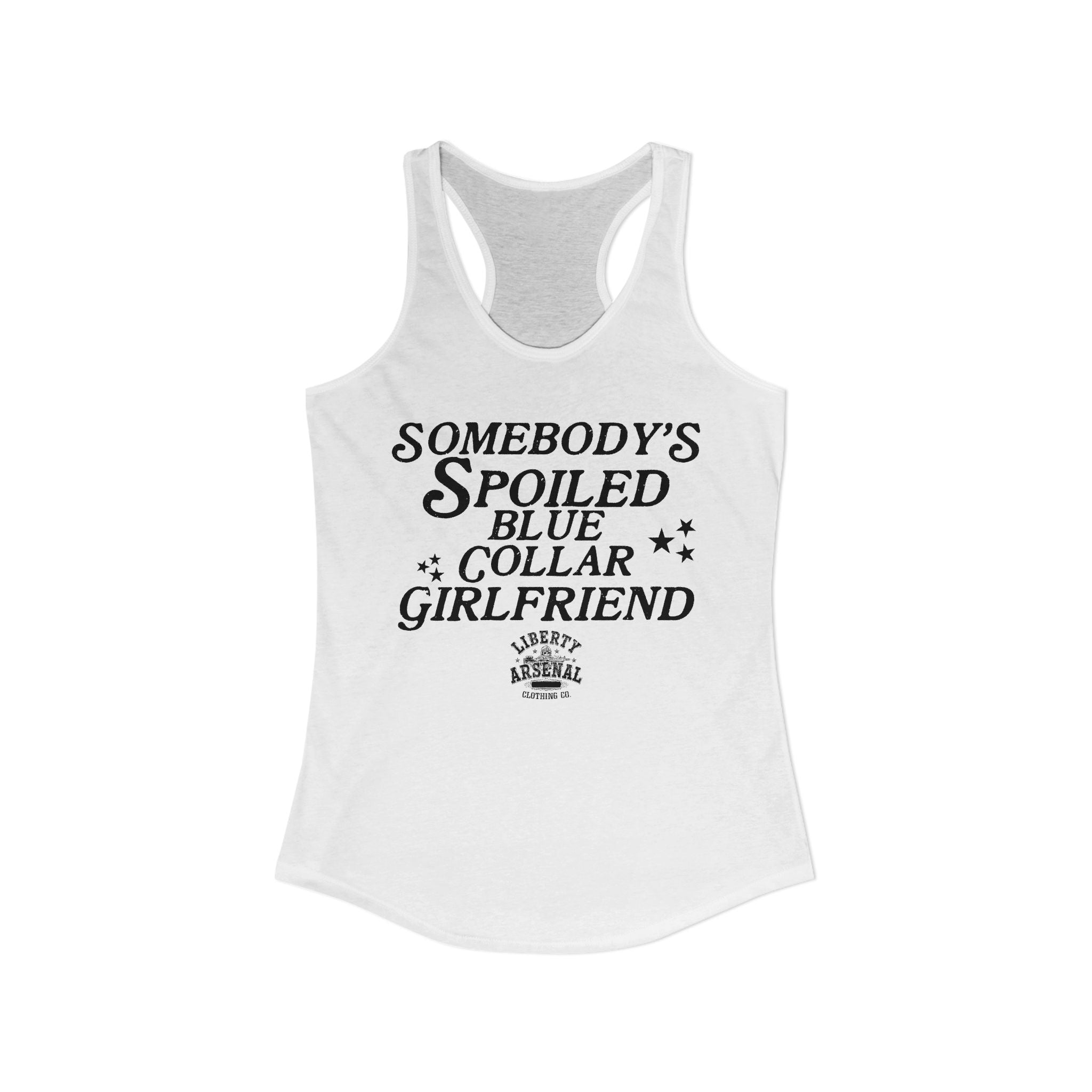 Spoiled Girlfriend - Women's Racerback Tank