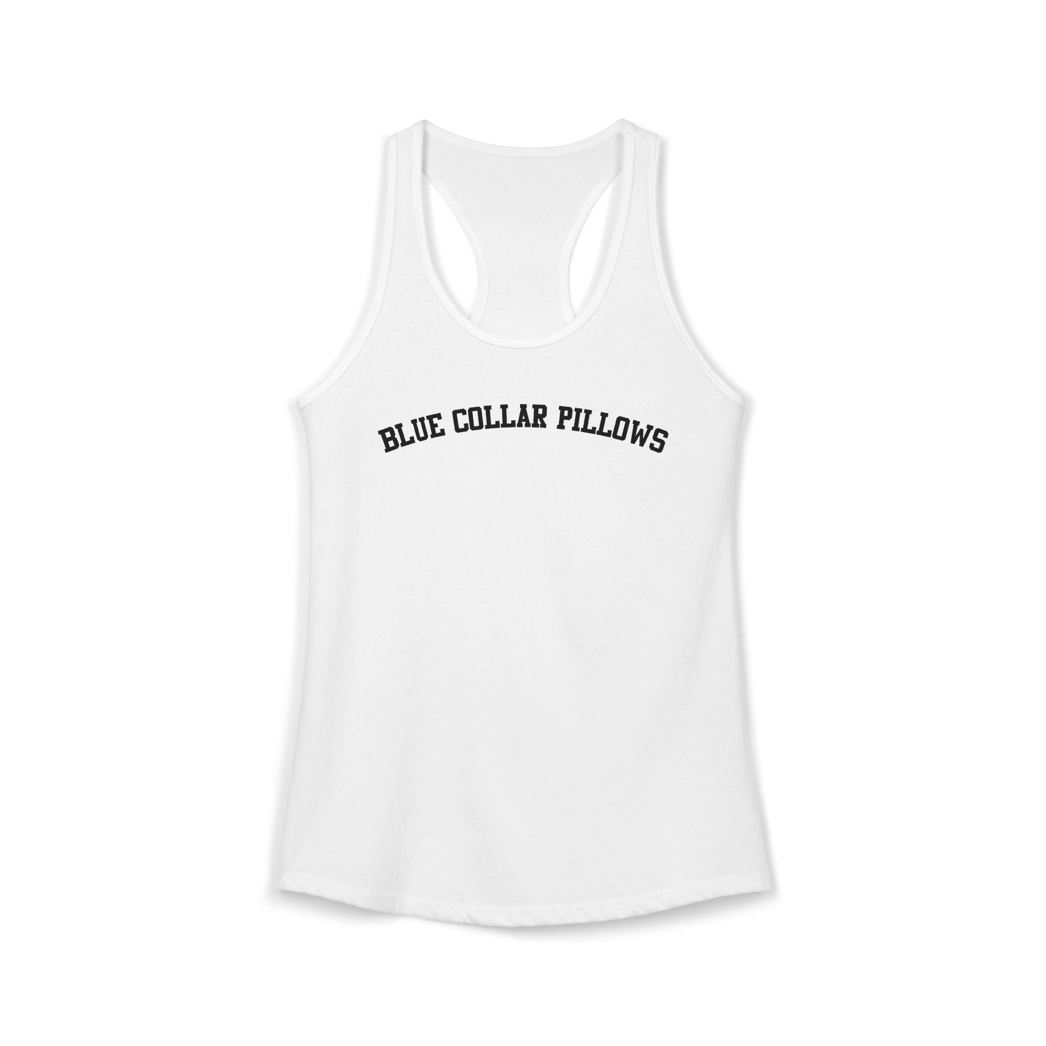 Blue Collar Pillows - Women's Racerback Tank