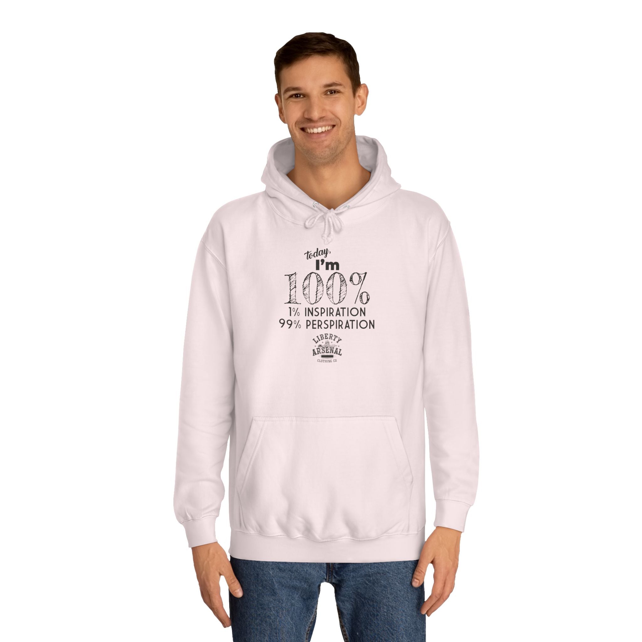 Funny Inspirational Quote -  Minimalist Hoodie