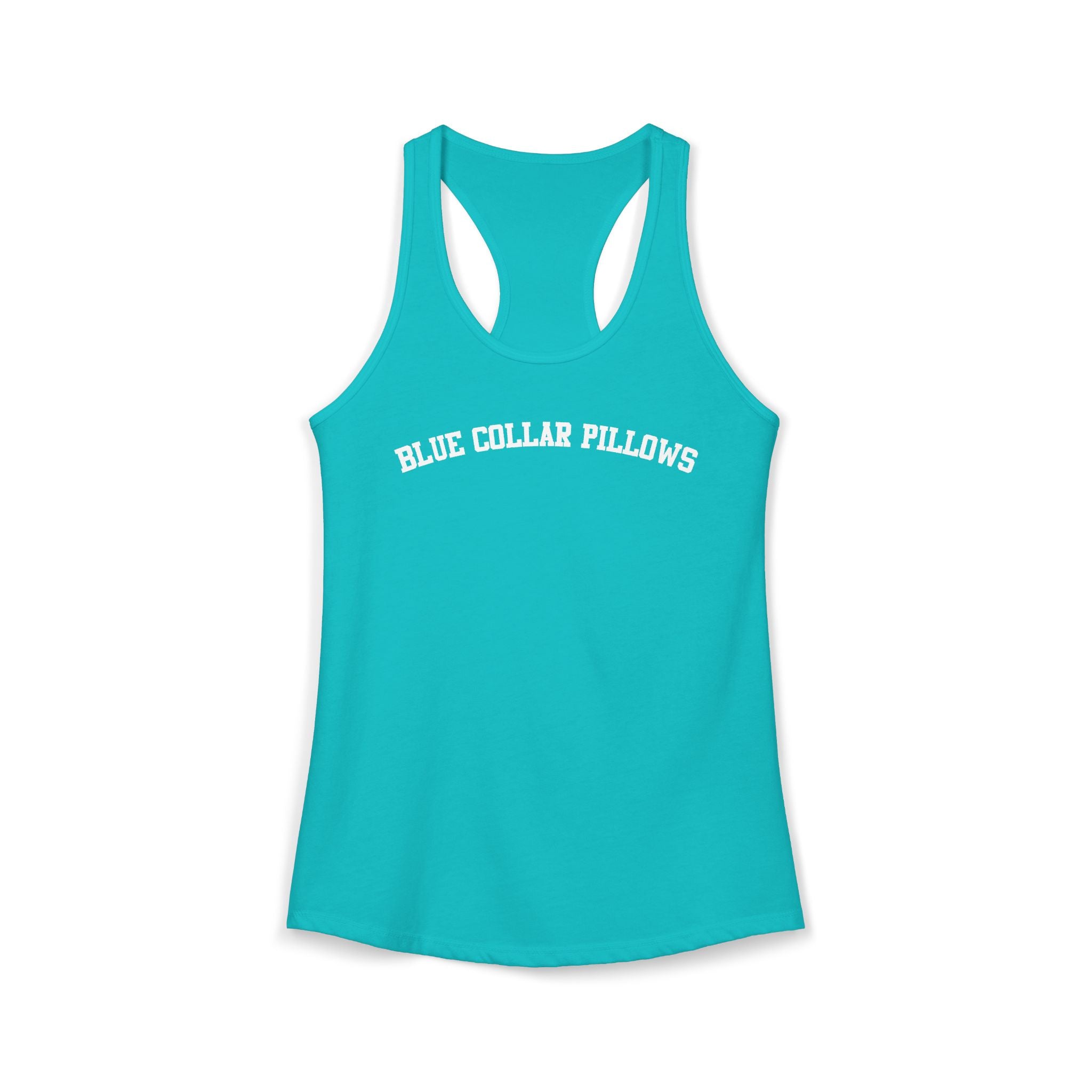 Blue Collar Pillows - Women's Racerback Tank